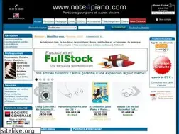 Sites similar to note4piano.com
