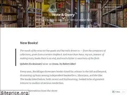 Sites similar to noteandquery.com