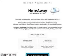 Sites similar to noteaway.com