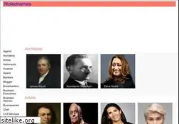 Sites similar to notednames.com