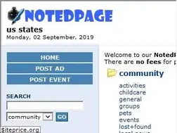 Sites similar to notedpage.com