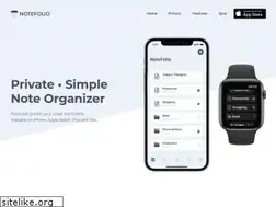 Sites similar to notefolio.app