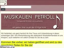 Sites similar to noten-petroll.de