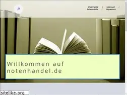 Sites similar to notenhandel.de