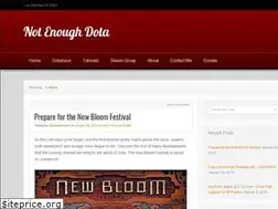 Sites similar to notenoughdota.wordpress.com
