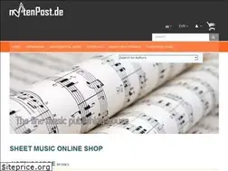 Sites similar to notenpost.de