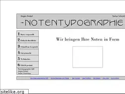 Sites similar to notentypographie.de