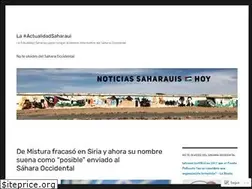 Sites similar to noteolvidesdelsaharaoccidental.wordpress.com