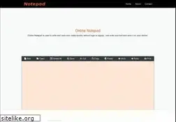 Sites similar to notepad-online.net