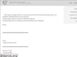 Sites similar to notepad-online.ru