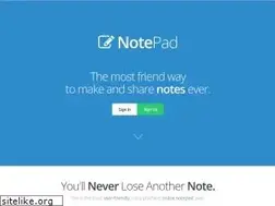 Sites similar to notepad.io