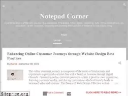 Sites similar to notepadcorner.com