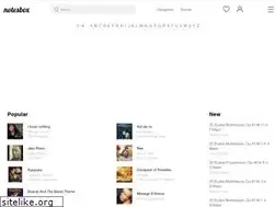 Sites similar to notes-box.com