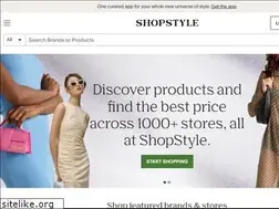 Sites similar to notes.shopstyle.com