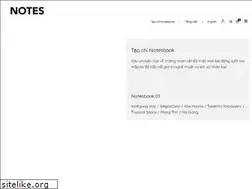 Sites similar to notes.vn