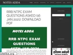 Sites similar to notesadda.in