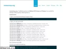 Sites similar to notesalexp.org