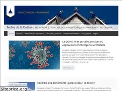 Sites similar to notesdelacolline.ca