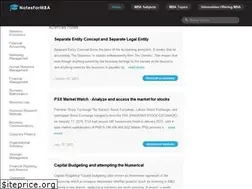 Sites similar to notesformba.com