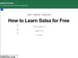 Sites similar to notesfromnick.com