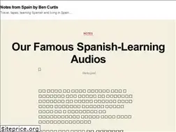 Sites similar to notesfromspain.com