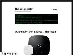 Sites similar to notesofascripter.com