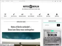 Sites similar to notesofberlin.com