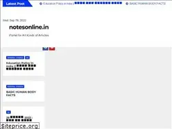 Sites similar to notesonline.in