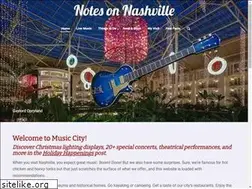 Sites similar to notesonnashville.com