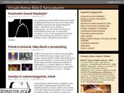 Sites similar to noteszgep.cafeblog.hu