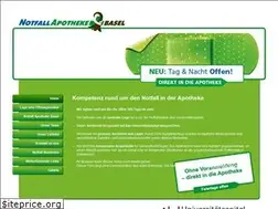 Sites similar to notfallapothekebasel.ch
