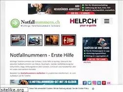 Sites similar to notfallnummern.ch