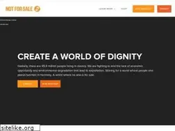 Sites similar to notforsalecampaign.org