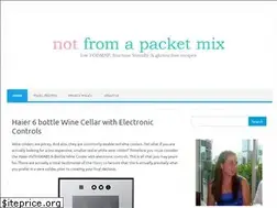 Sites similar to notfromapacketmix.com