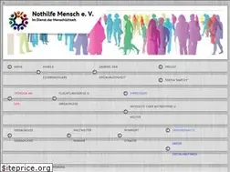 Sites similar to nothilfe-mensch.de