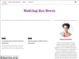Sites similar to nothingbutbroth.com
