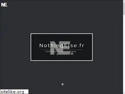 Sites similar to nothingelse.fr