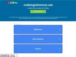 Sites similar to nothingisforever.net