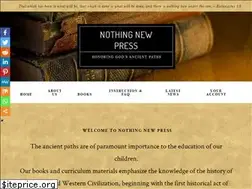 Sites similar to nothingnewpress.com