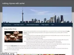 Sites similar to nothingrhymeswithrachel.weebly.com