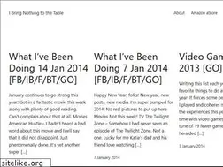 Sites similar to nothingtothetable.com