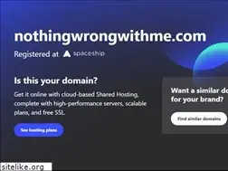 Sites similar to nothingwrongwithme.com