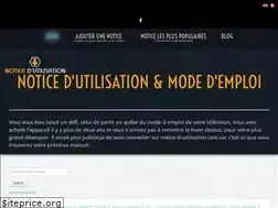 Sites similar to notice-d-utilisation.com