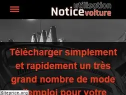 Sites similar to notice-utilisation-voiture.fr
