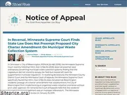 Sites similar to noticeofappeallawblog.com