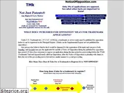 Sites similar to noticeofopposition.com