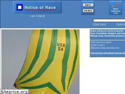 Sites similar to noticeofrace.net