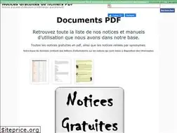 Sites similar to notices-gratuites.com
