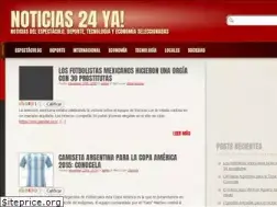 Sites similar to noticias24ya.com