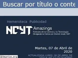 Sites similar to noticiasdelaciencia.com